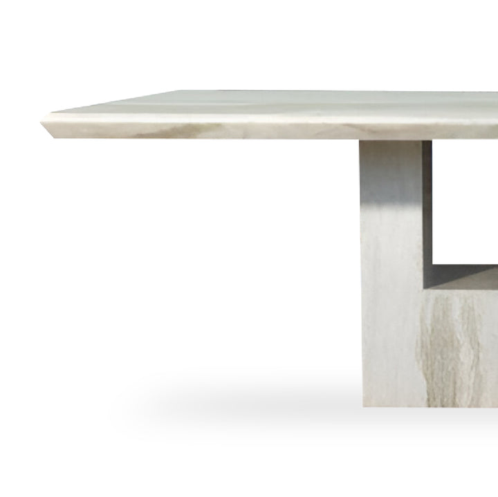 BORSEN Natural Marble Dining Table