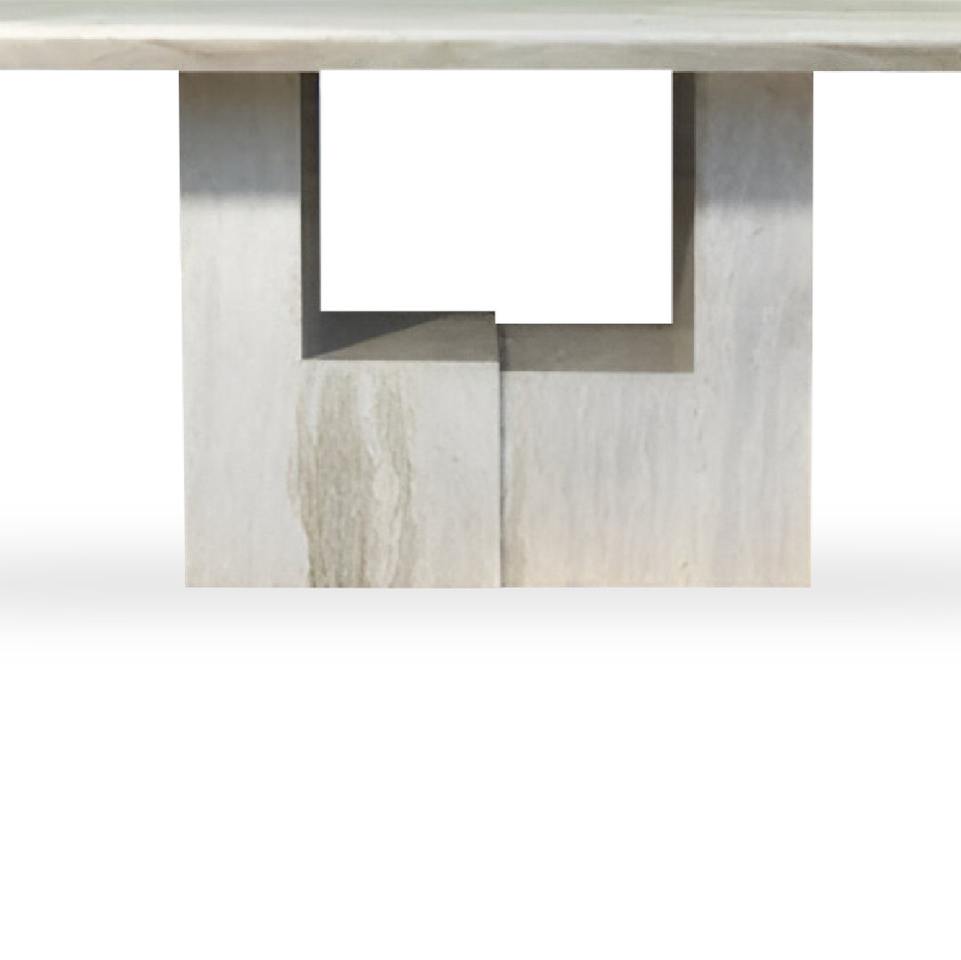 BORSEN Natural Marble Dining Table