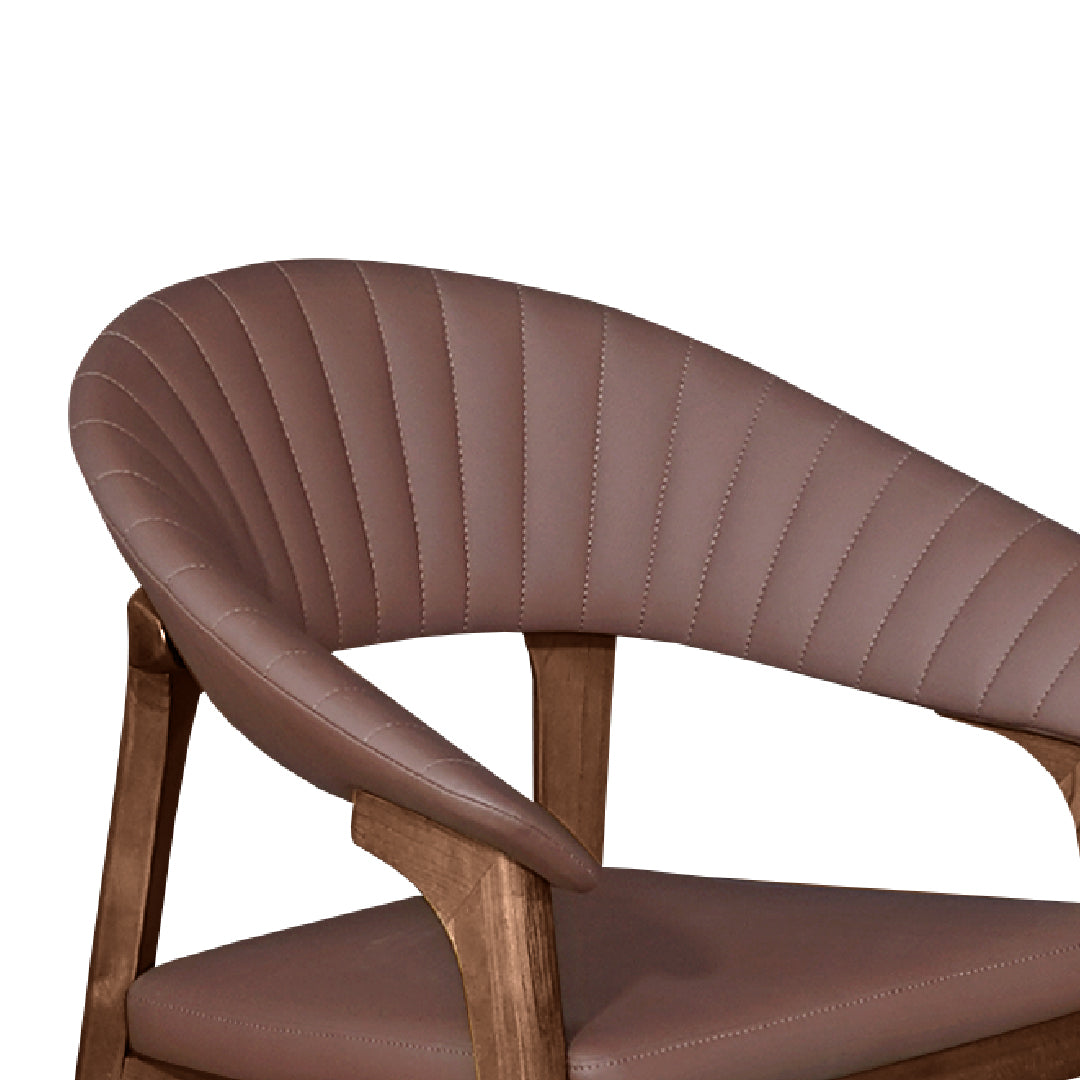 FOX Dining Chair Brown