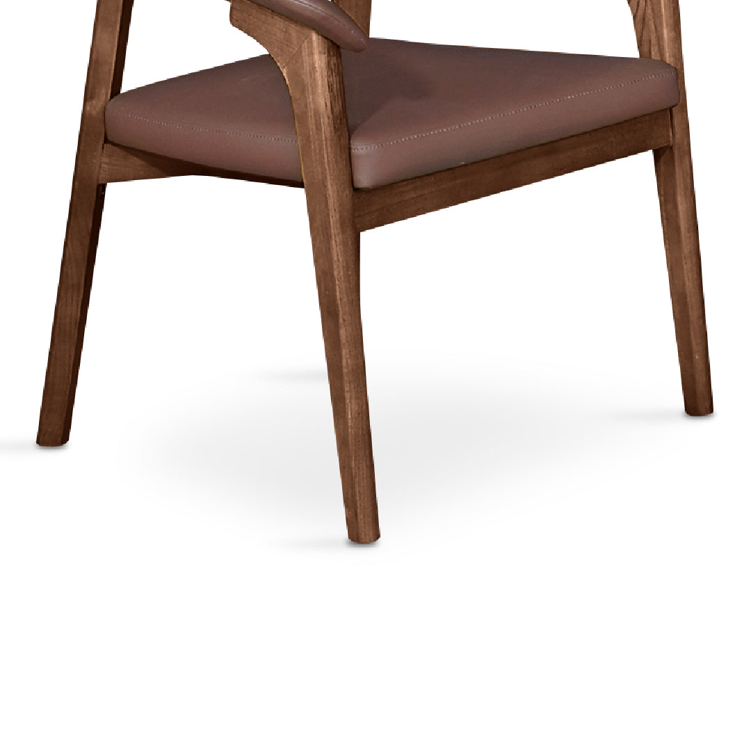 FOX Dining Chair Brown