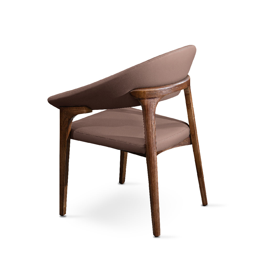 FOX Dining Chair Brown