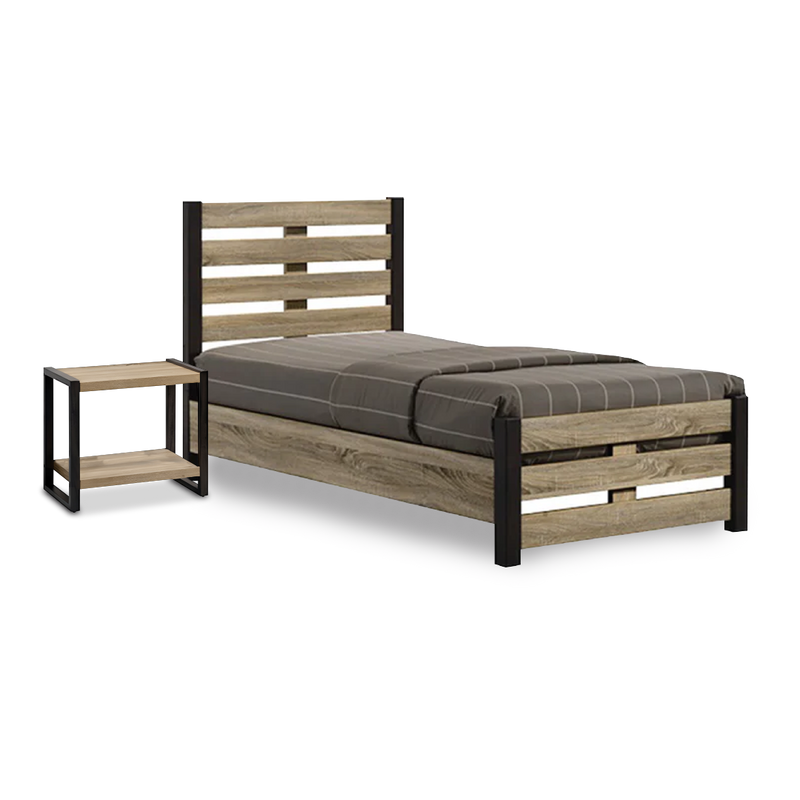 MEEPA Bedframe with End Table