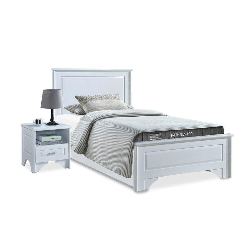 MIYA Single Bed Set with Side Table