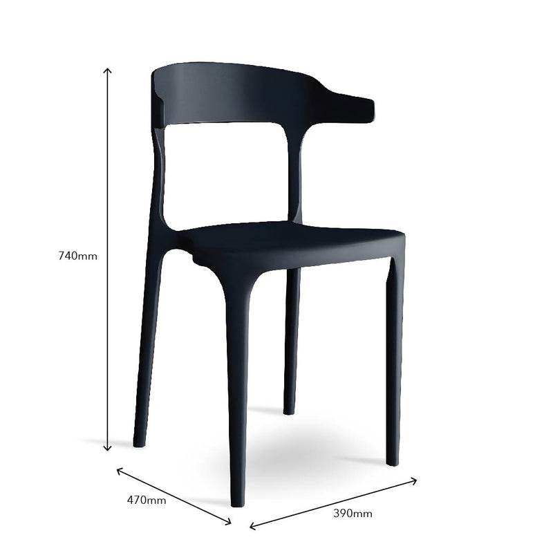 CANDACE Chair Black