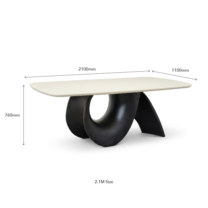CARLTY Marble Dining Table