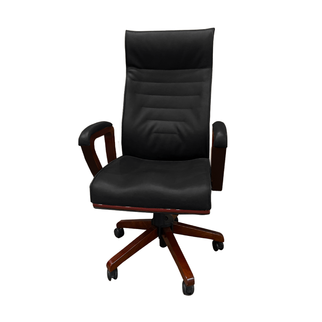 CHARACTER Wooden High Back Chair