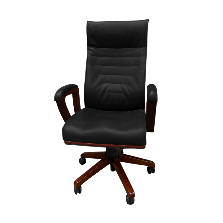 CHARACTER Wooden High Back Chair