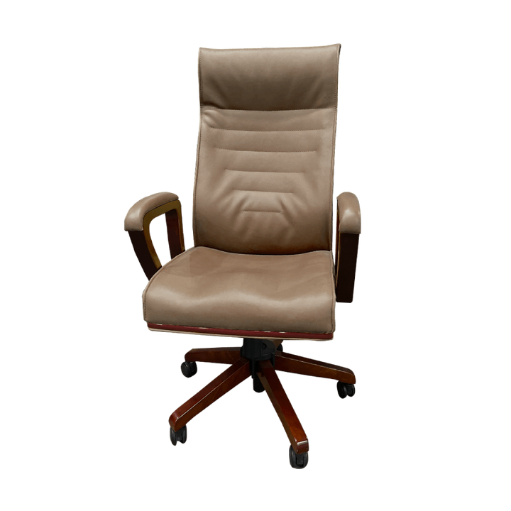 CHARACTER Wooden High Back Chair