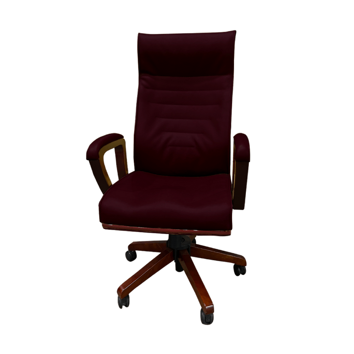 CHARACTER Wooden High Back Chair