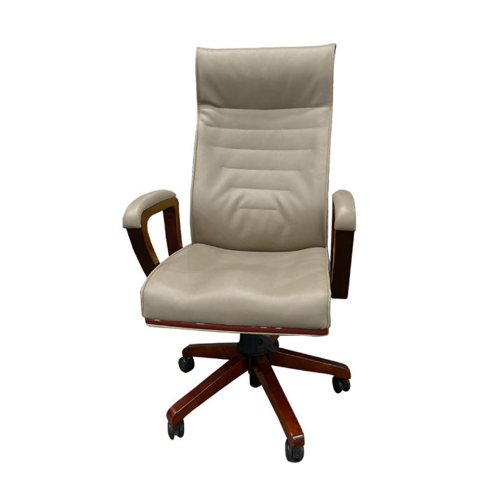 CHARACTER Wooden High Back Chair