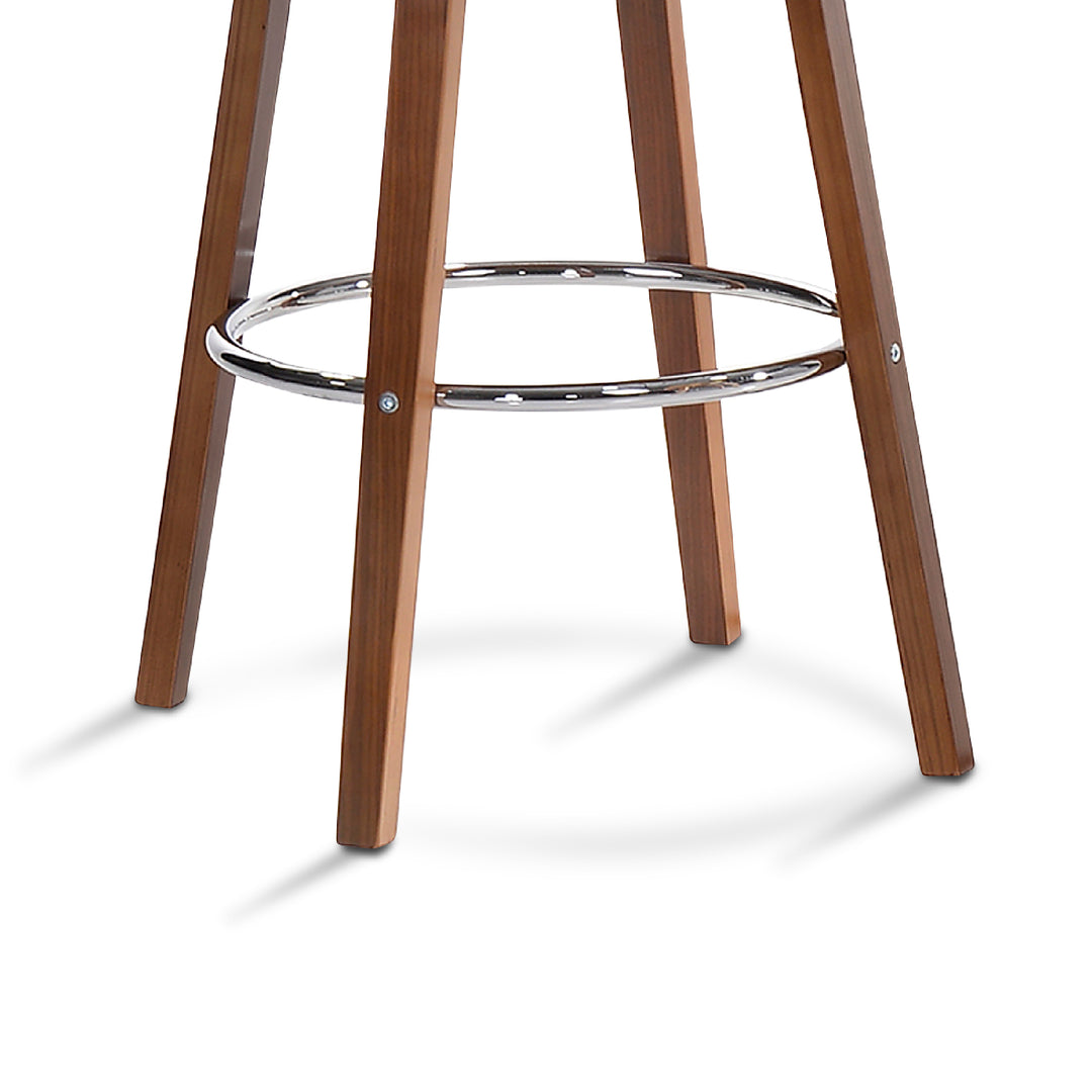 CHARLIZE Swivel Bar Chair Black