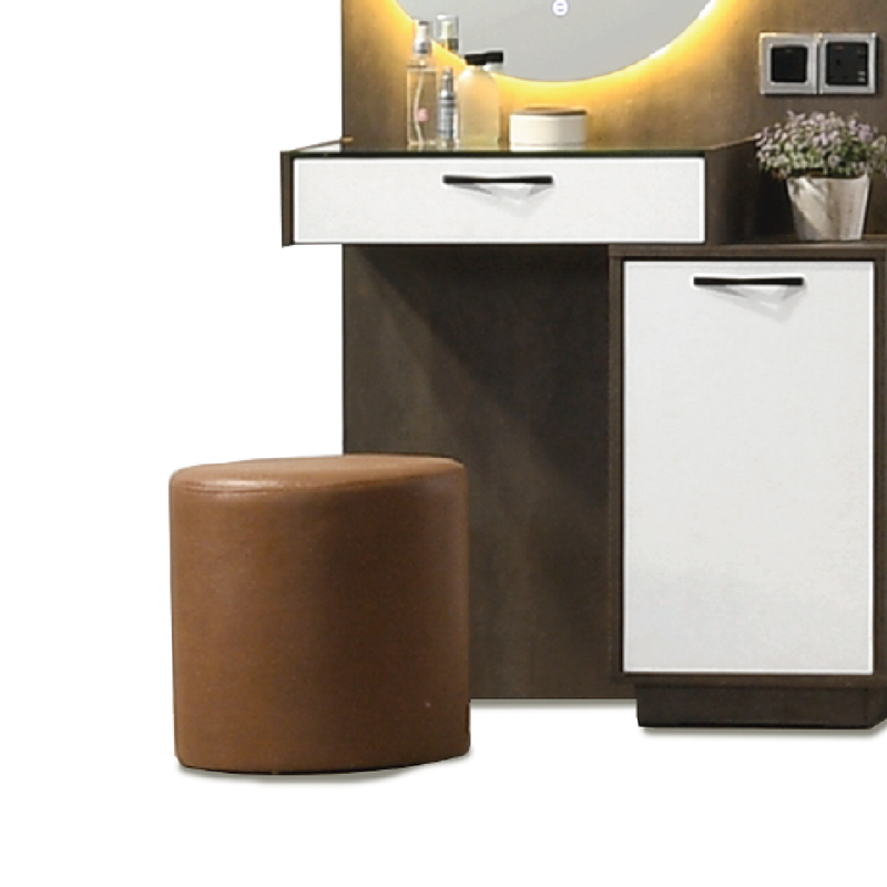 DERBY Touch Screen LED Dresser with Stool