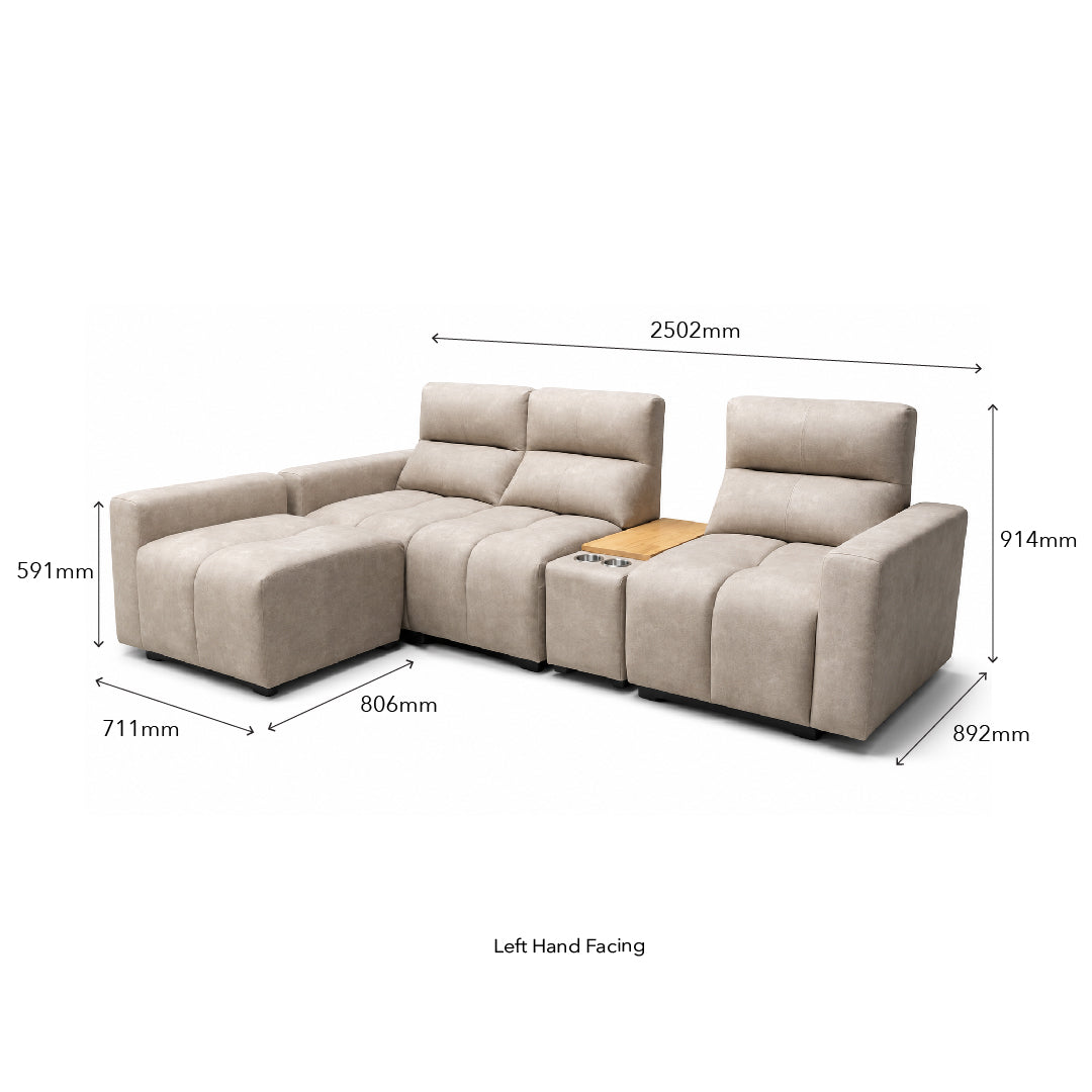 CISSY L-Shape Sofa