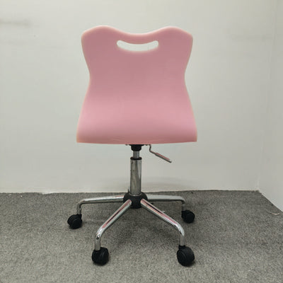 Turning Chair with Wheels (Pink / Acrylic Light)