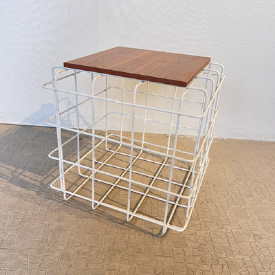 CUBO Side Table (Walnut)
