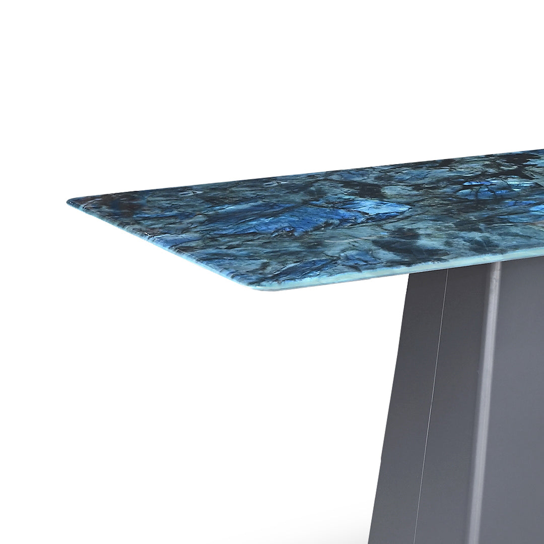CELESTE IV Crystal Marble Dining Table