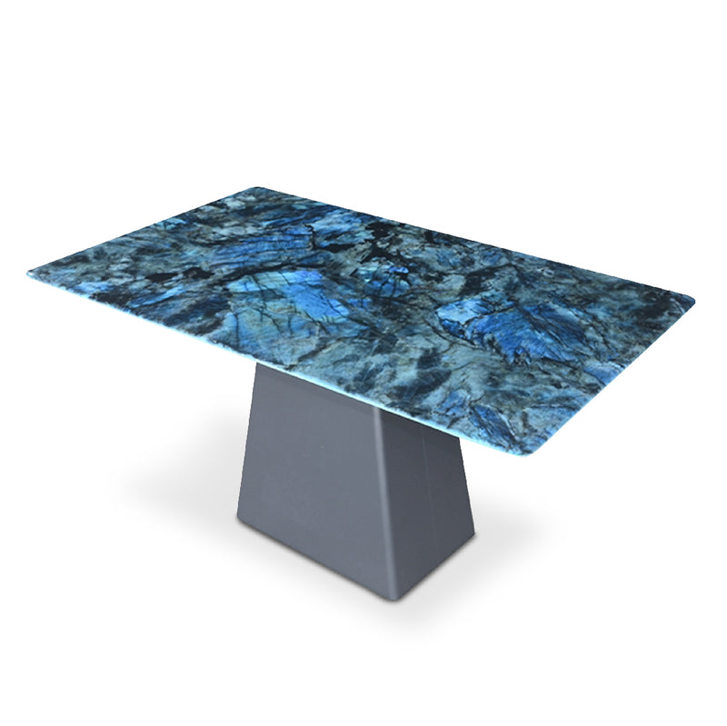 CELESTE IV Crystal Marble Dining Set