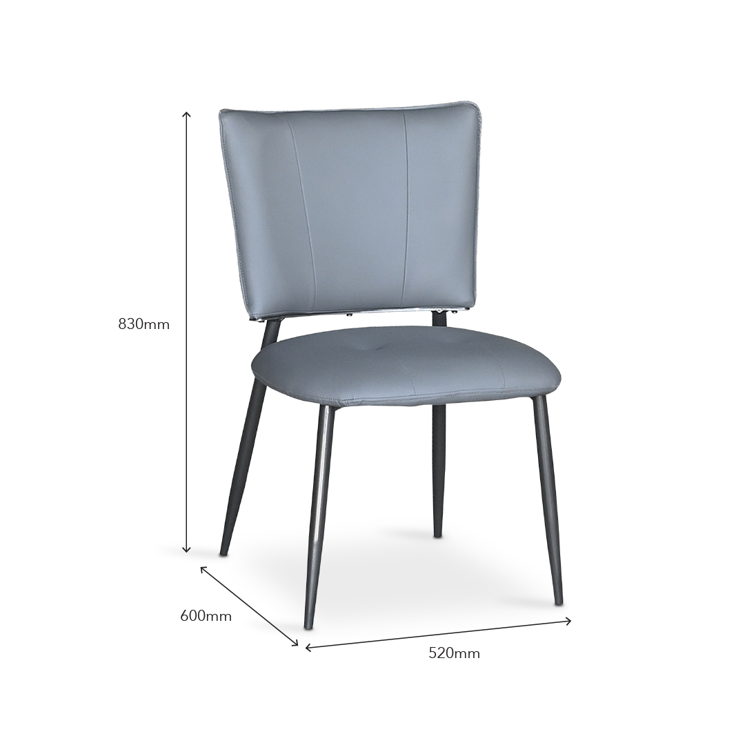 CALISTA Grey Dining Chair