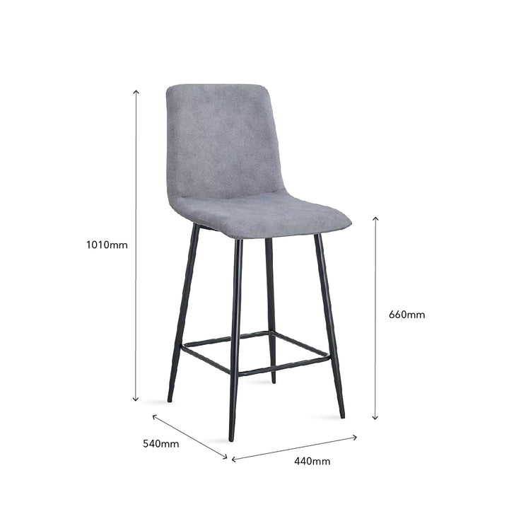 CALLY Island Chair Grey
