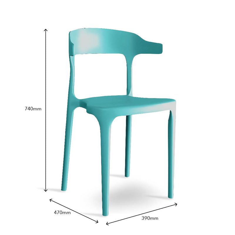 CANDACE Chair Turquoise