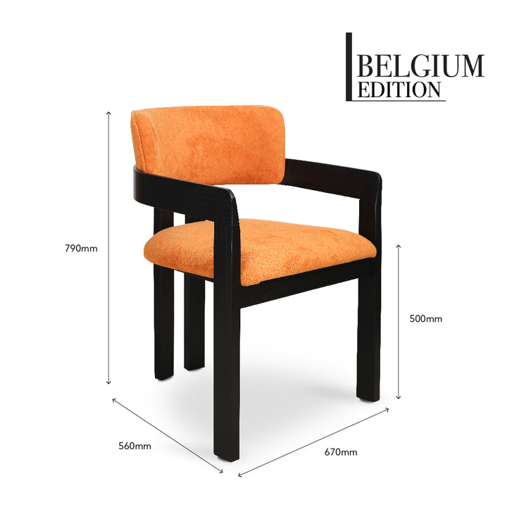 CANNA Dining Chair Orange