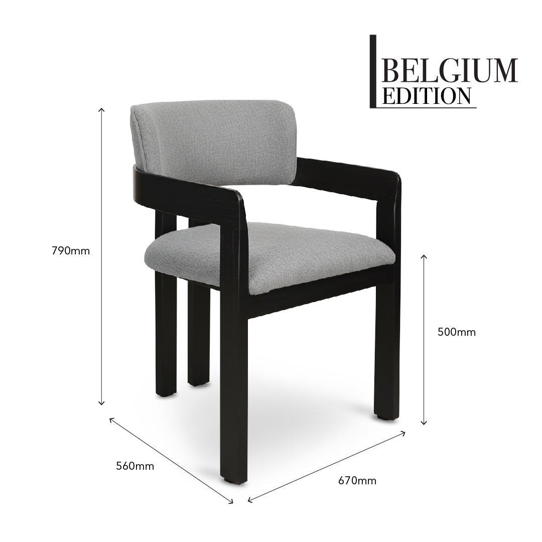 CANNA Dining Chair Grey