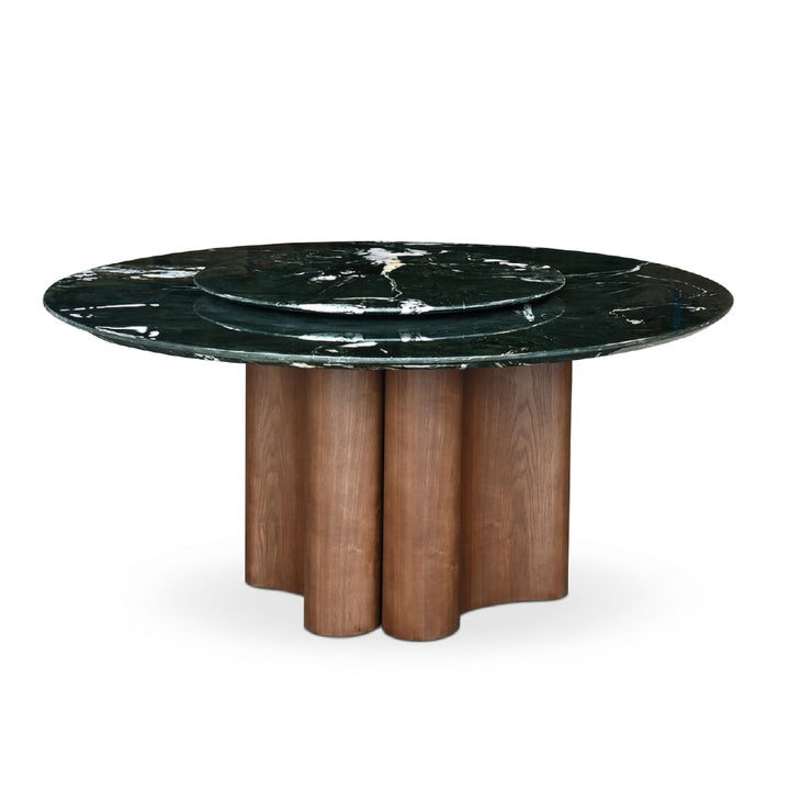 CASPIAN Round Natural Marble Dining Table