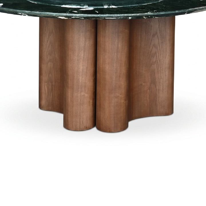 CASPIAN Round Natural Marble Dining Table