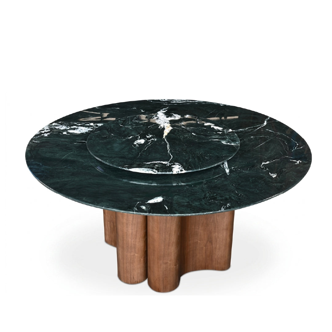 CASPIAN Round Natural Marble Dining Table
