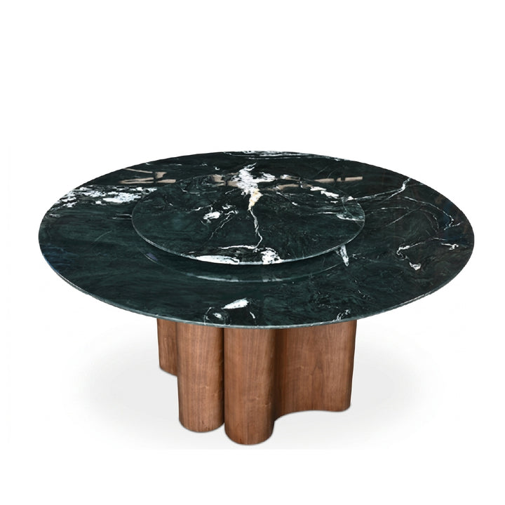 CASPIAN Round Natural Marble Dining Table