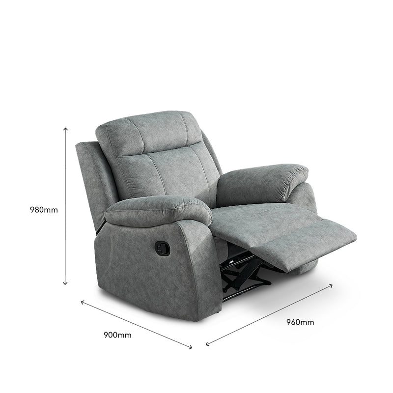CASTIA Sofa Set Grey