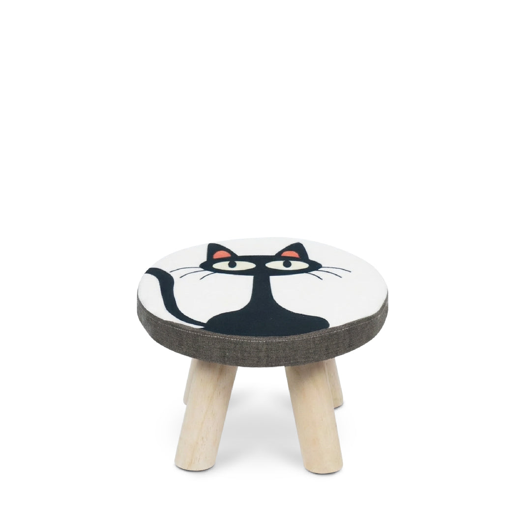 CAT Round Kid Stool Black