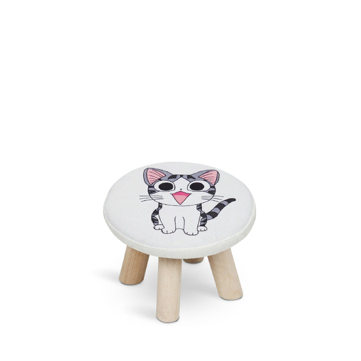 CAT Round Kid Stool White
