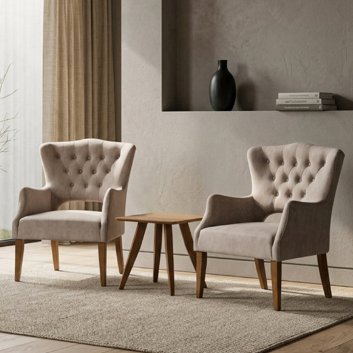 CENDY Light Brown Lounge Set