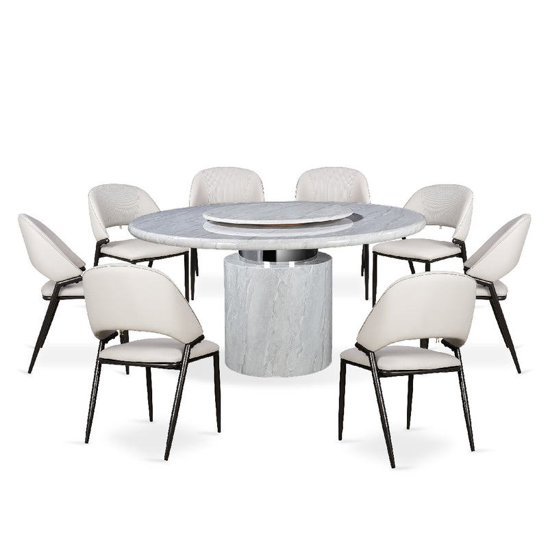 CHAGUTIS II Marble Dining Set