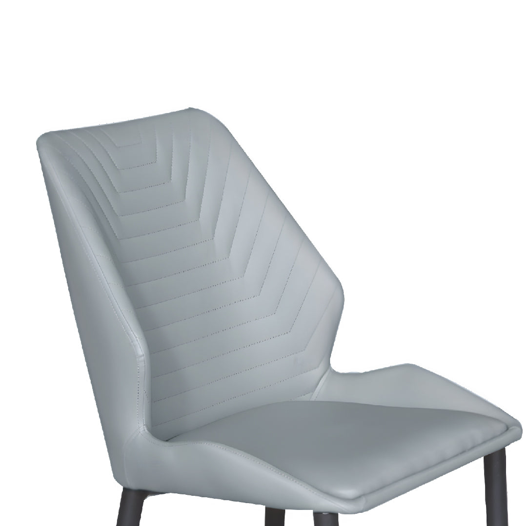 CELESTE II Crystal Marble Dining Set