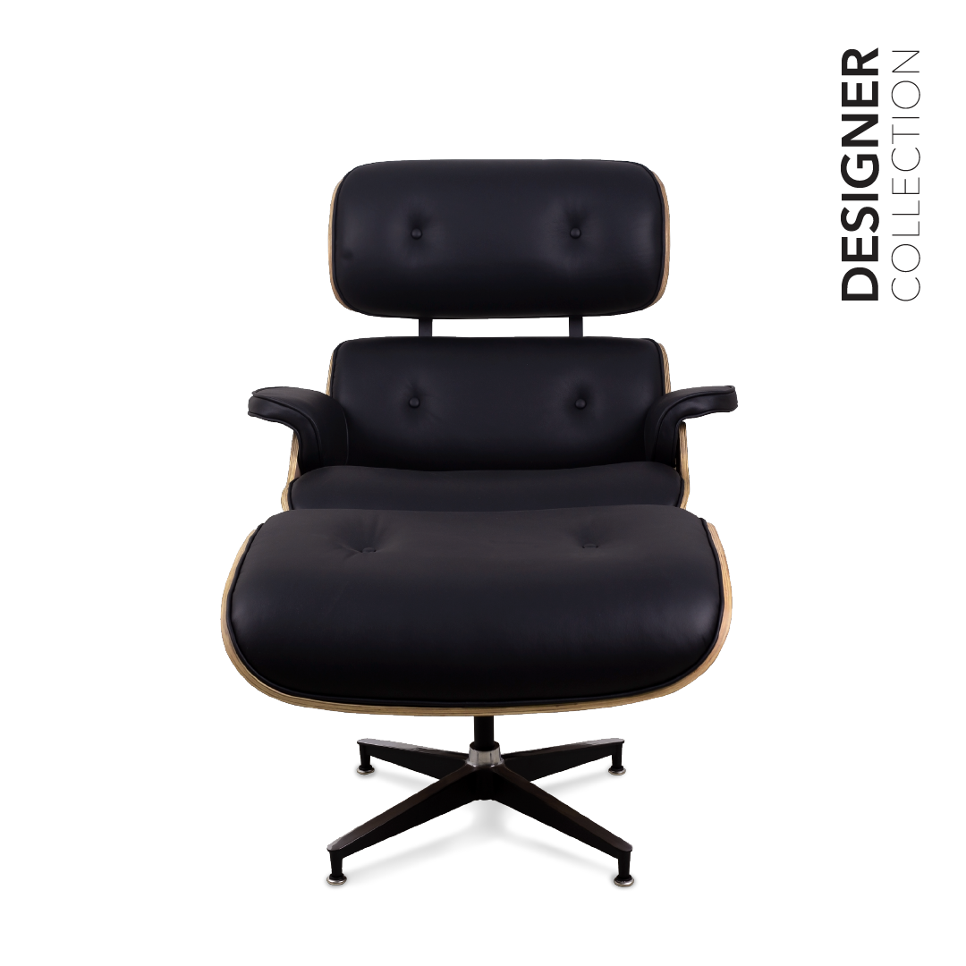 CHARLES Lounge Chair with Ottoman