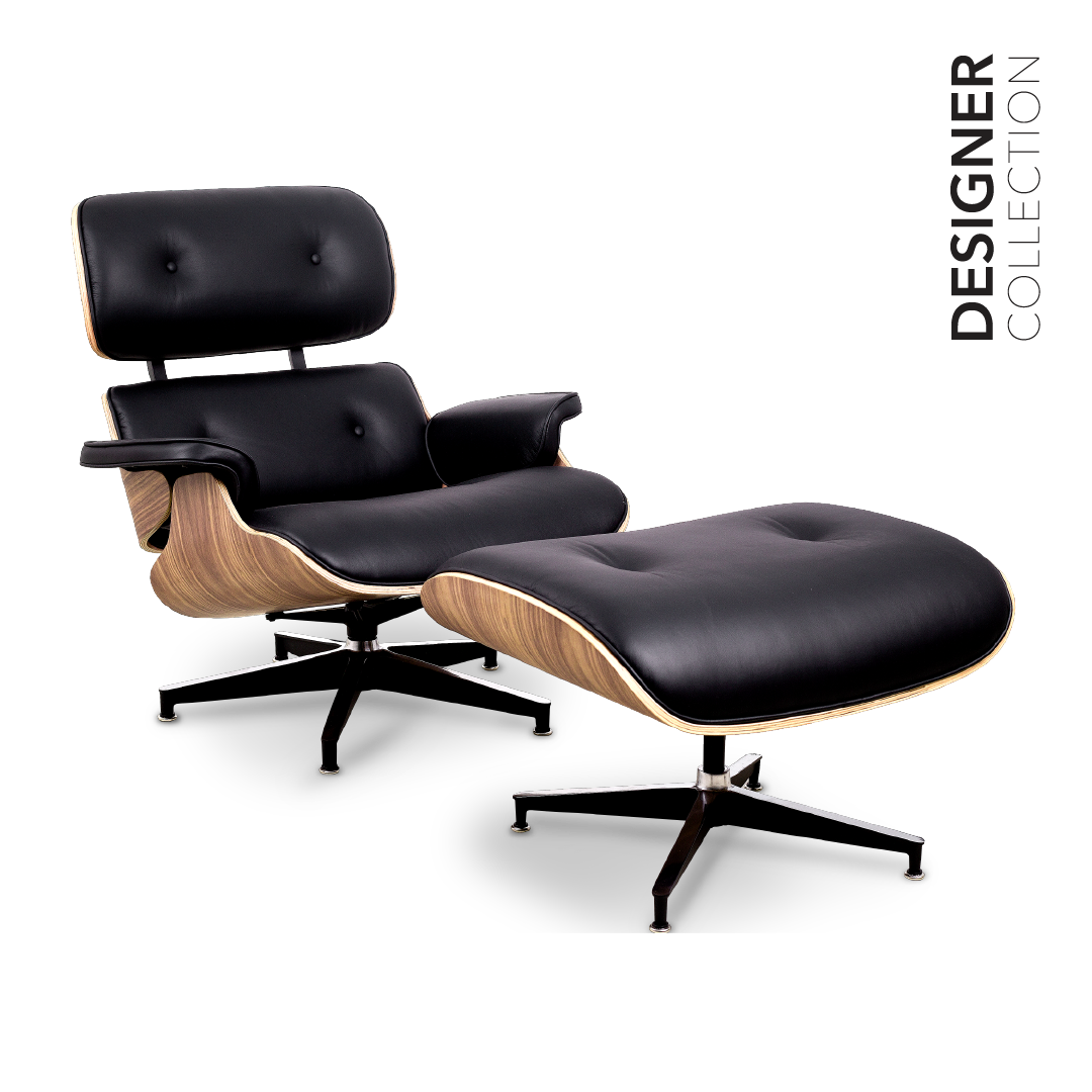 CHARLES Lounge Chair with Ottoman