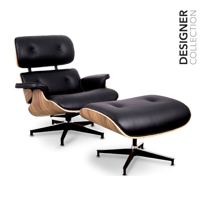 CHARLES Lounge Chair with Ottoman