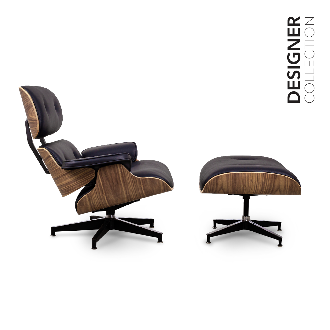 CHARLES Lounge Chair with Ottoman