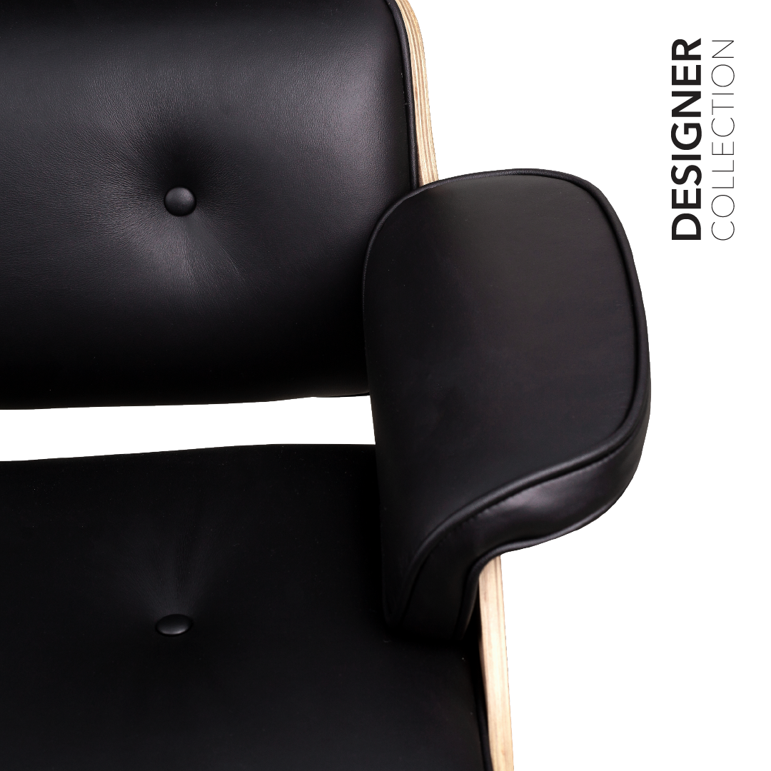 CHARLES Lounge Chair with Ottoman