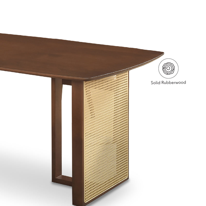 CHASE II Dining Set Walnut