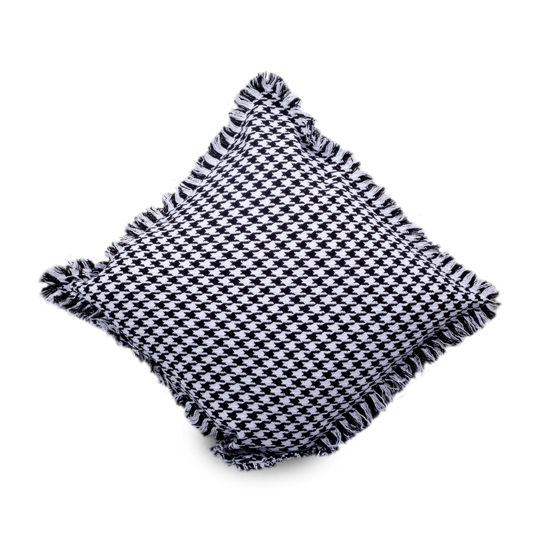 CHECKER Black Cushion