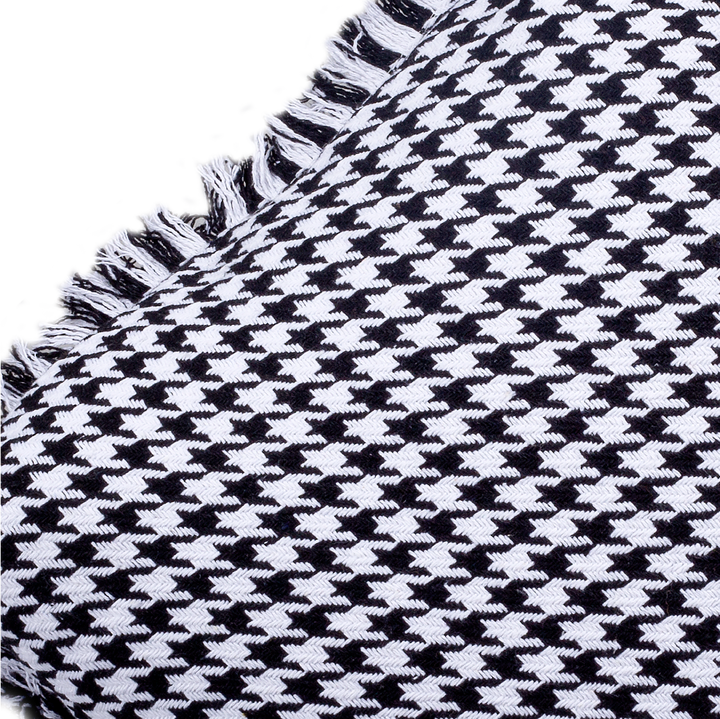 CHECKER Black Cushion