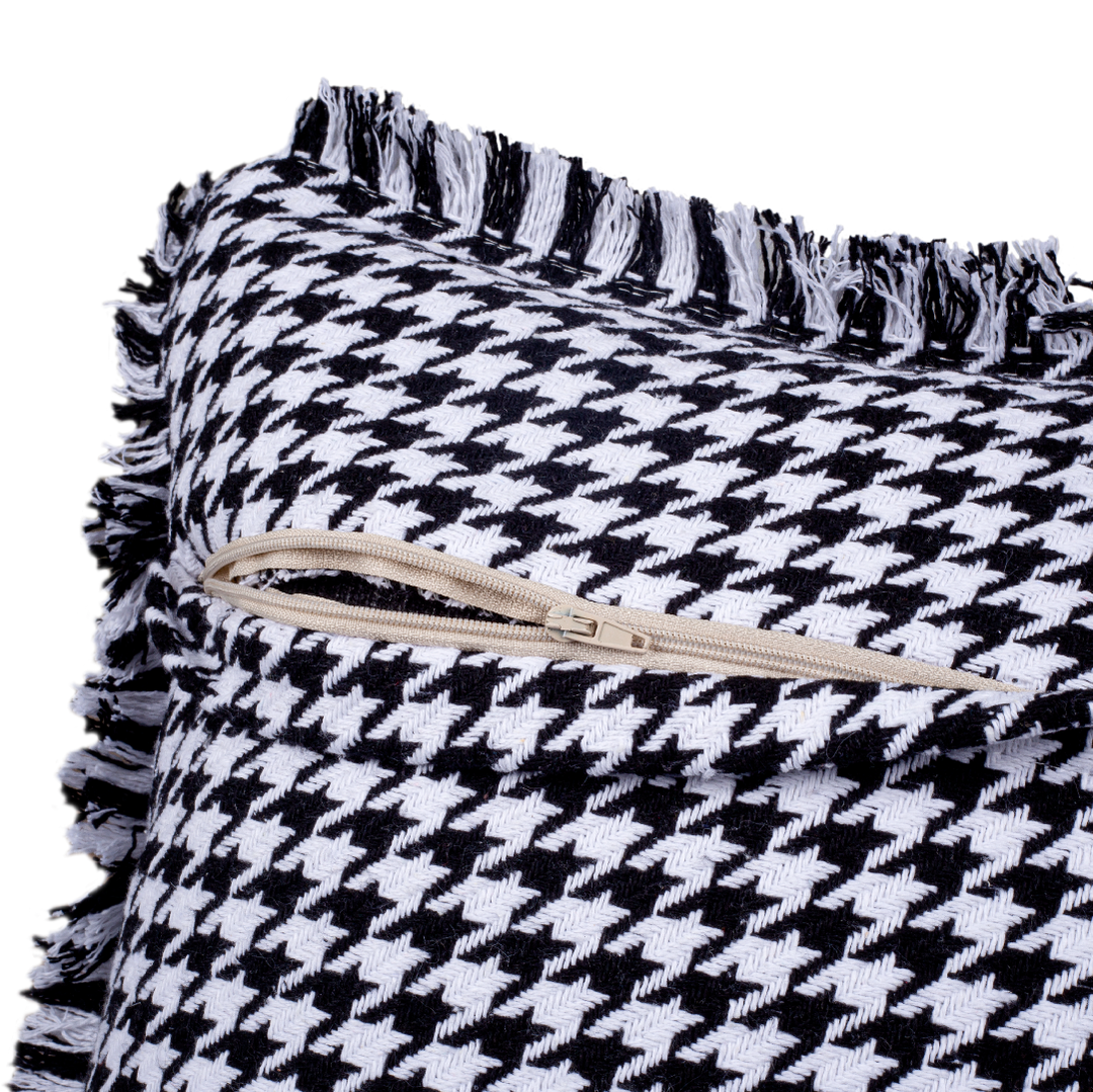 CHECKER Black Cushion