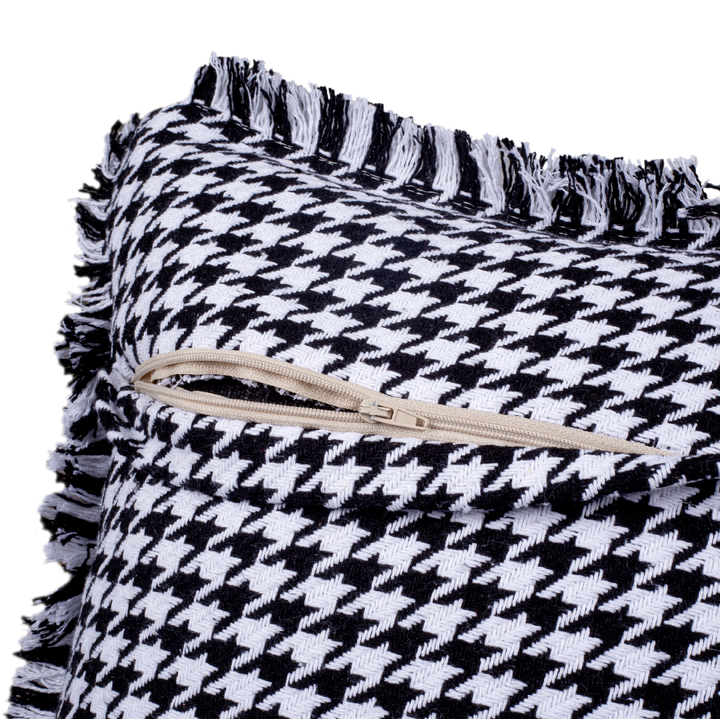 CHECKER Black Cushion