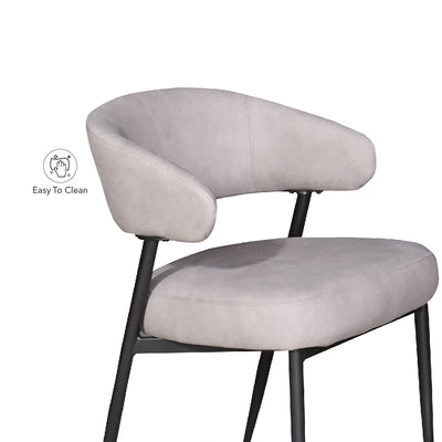 CICILE Dining Chair Brown