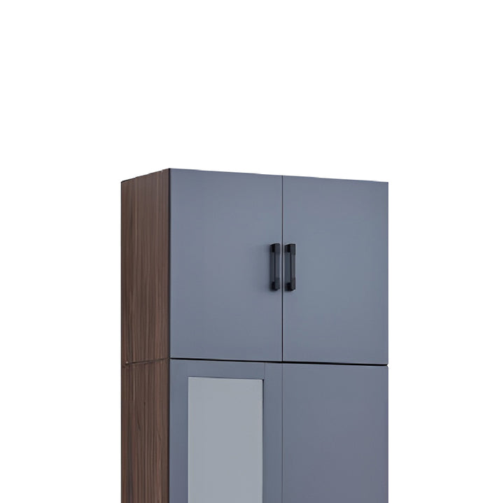 CRAWTON 2 Door Wardrobe with Top Storage