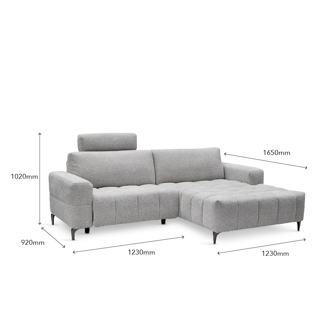 CRUZ L-Shape Power Recliner Sofa