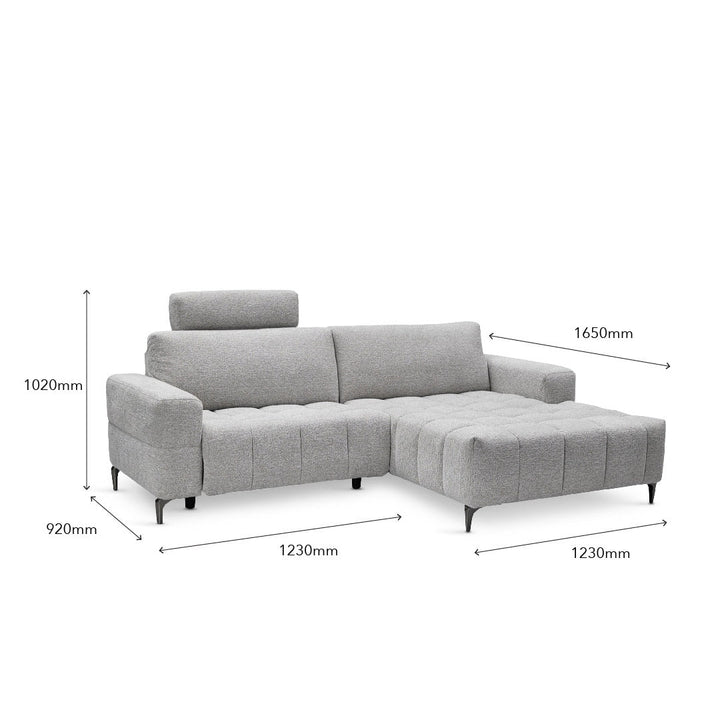 CRUZ L-Shape Power Recliner Sofa